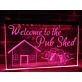 Pub Shed Hanging Neon Sign