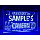 Welcome to My Cavern Personalized Hanging Neon Sign
