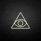 Triangle&amp;Eye' neon sign