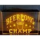 Beer Pong Champ LED Neon Hanging Neon Sign