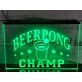 Beer Pong Champ LED Neon Hanging Neon Sign