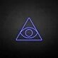 Triangle&amp;Eye' neon sign