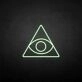 Triangle&amp;Eye' neon sign