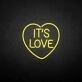 'IT'S LOVE' neon sign