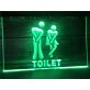 Funny Toilet Entrance Hanging Neon Sign