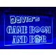 Game Room and Bar Personalized Hanging Neon Sign
