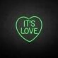 'IT'S LOVE' neon sign