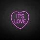 'IT'S LOVE' neon sign