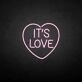 'IT'S LOVE' neon sign