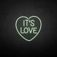 'IT'S LOVE' neon sign