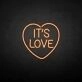 'IT'S LOVE' neon sign