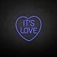 'IT'S LOVE' neon sign
