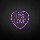 'IT'S LOVE' neon sign