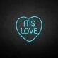 'IT'S LOVE' neon sign