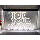 Pick Your Poison LED Neon Hanging Neon Sign