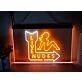 Live Nudes Two Tone Hanging Neon Sign