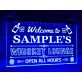 Welcome to My Whiskey Lounge Personalized Hanging Neon Sign