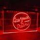 Cocktails and Dreams Two Tone Hanging Neon Sign