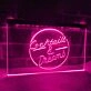 Cocktails and Dreams Two Tone Hanging Neon Sign
