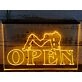 Strippers Open Hanging Neon Sign