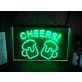 Cheers Beers Bar Hanging Neon Sign