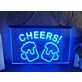 Cheers Beers Bar Hanging Neon Sign