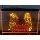 It's 5:00 Somewhere Parrot Two Tone Hanging Neon Sign