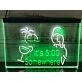 It's 5:00 Somewhere Parrot Two Tone Hanging Neon Sign