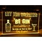 Let the Drinking Be Gin Hanging Neon Sign
