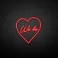 'We do' neon sign