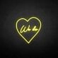 'We do' neon sign