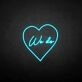 'We do' neon sign