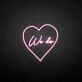 'We do' neon sign