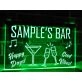 Happy Days Bar Personalized Hanging Neon Sign