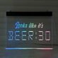 Looks like it's Beer Thirty Hanging Neon Sign