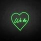 'We do' neon sign