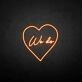 'We do' neon sign
