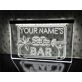 80s Bar Personalized Hanging Neon Sign