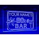 80s Bar Personalized Hanging Neon Sign