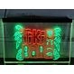 Tiki Bar Mask Two Tone Hanging Neon Sign