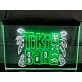 Tiki Bar Mask Two Tone Hanging Neon Sign