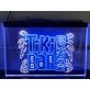 Tiki Bar Mask Two Tone Hanging Neon Sign