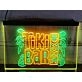 Tiki Bar Mask Two Tone Hanging Neon Sign