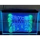 Tiki Bar Mask Two Tone Hanging Neon Sign