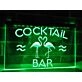 Flamingo Cocktail Bar Hanging Neon Sign