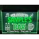 Welcome to My Bar Personalized Two Tone Hanging Neon Sign