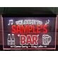 Welcome to My Bar Personalized Two Tone Hanging Neon Sign