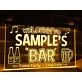 Welcome to My Bar Personalized Hanging Neon Sign