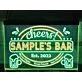 Epic Hangovers Personalized Two Tone Bar Hanging Neon Sign