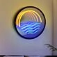Radiant Sunrise 3D Mirror Effect
